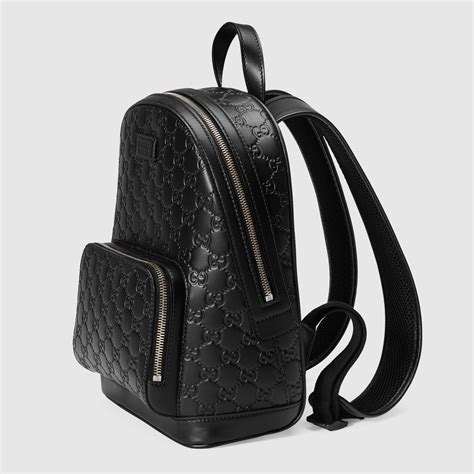 gucci backpack multicolor|Gucci signature leather backpack black.